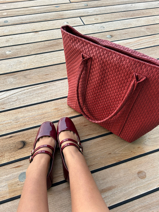 Maxi bag cherry