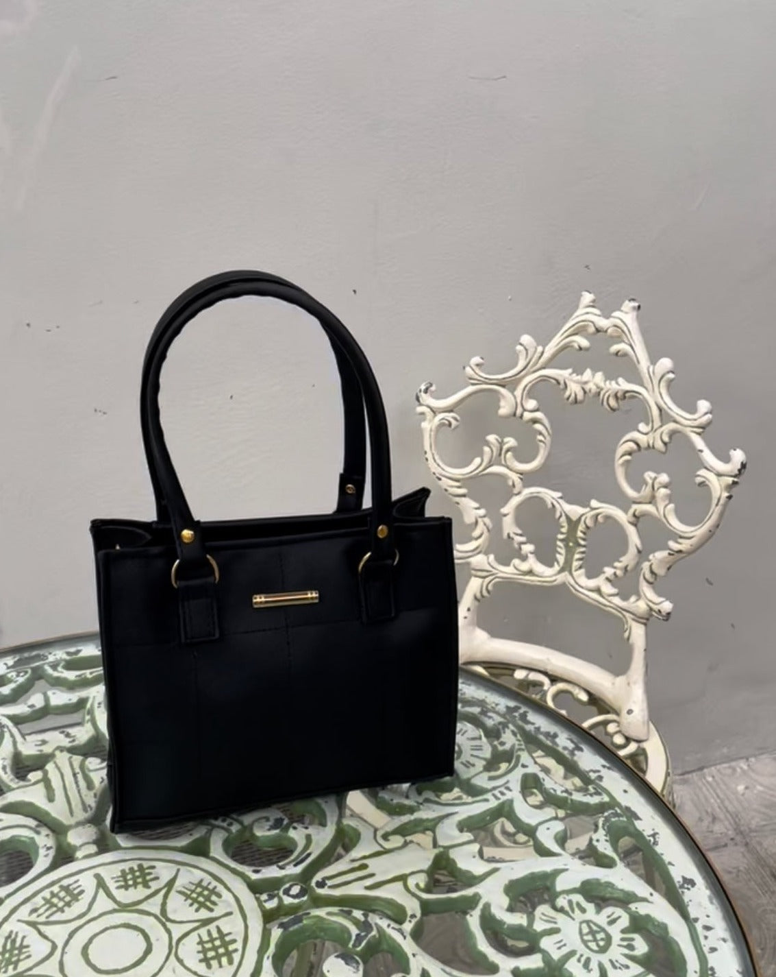 Mini tote black